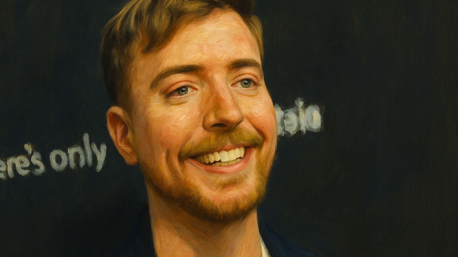 Mr. Beast estilo pintura