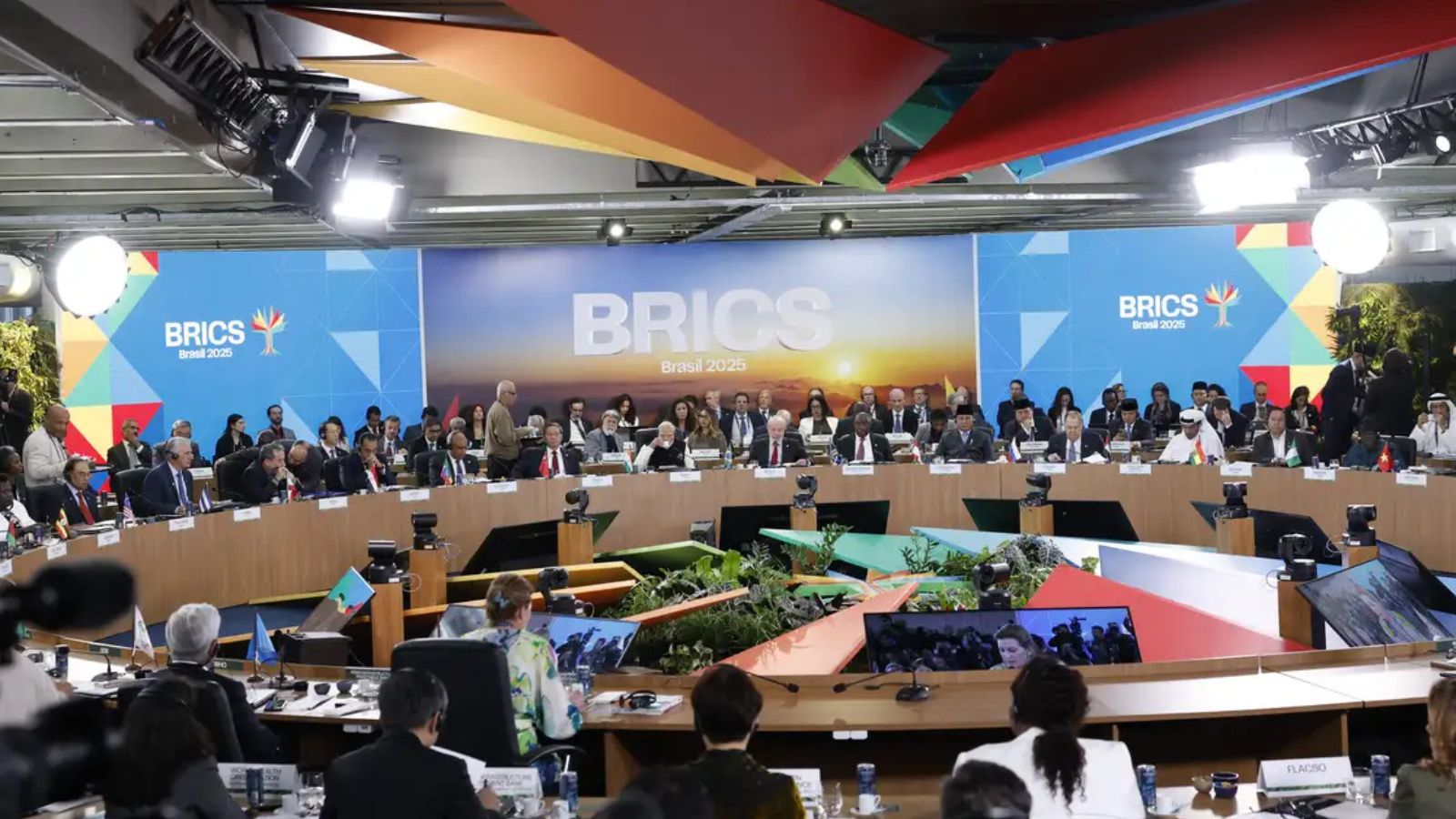 Cúpula do Brics reunidos no Rio de Janeiro