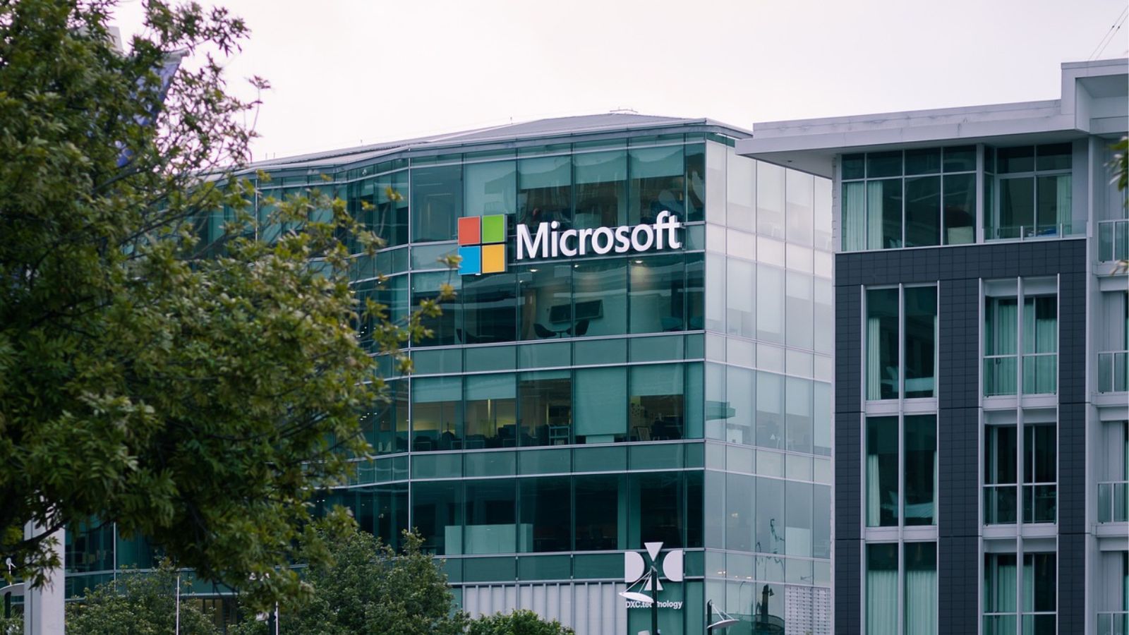 Fachada da Microsoft