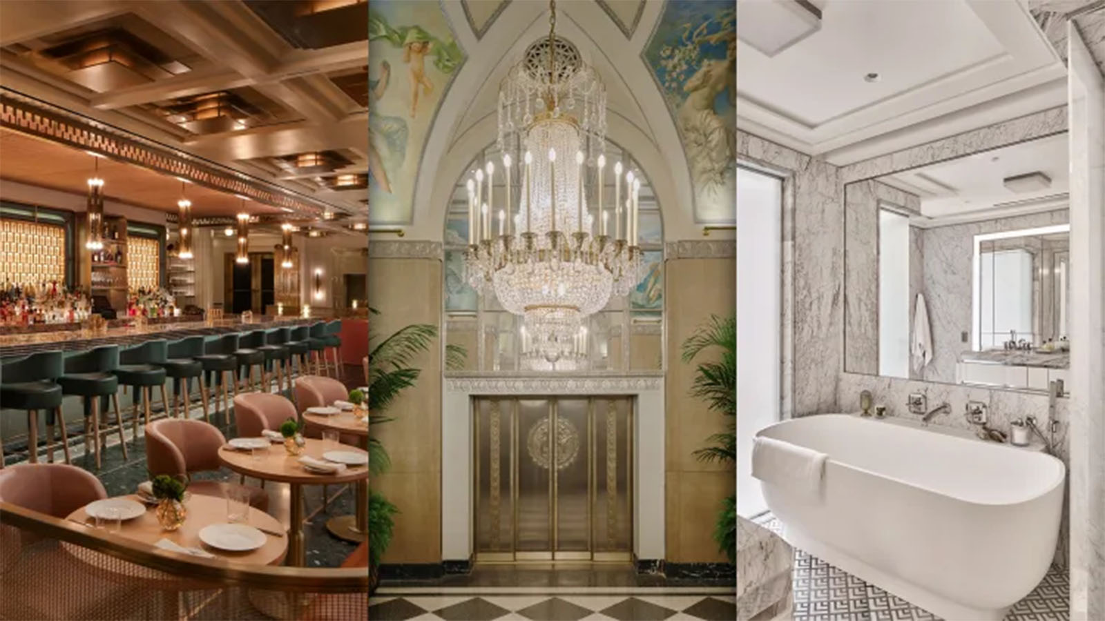 reforma do hotel Waldorf Astoria, em Nova York