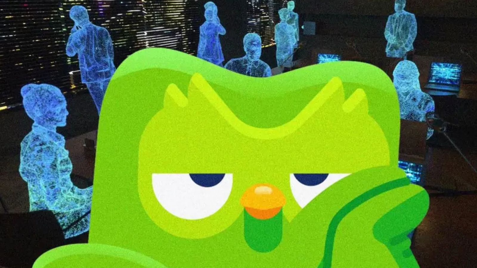 Duo do Duolingo em destaque