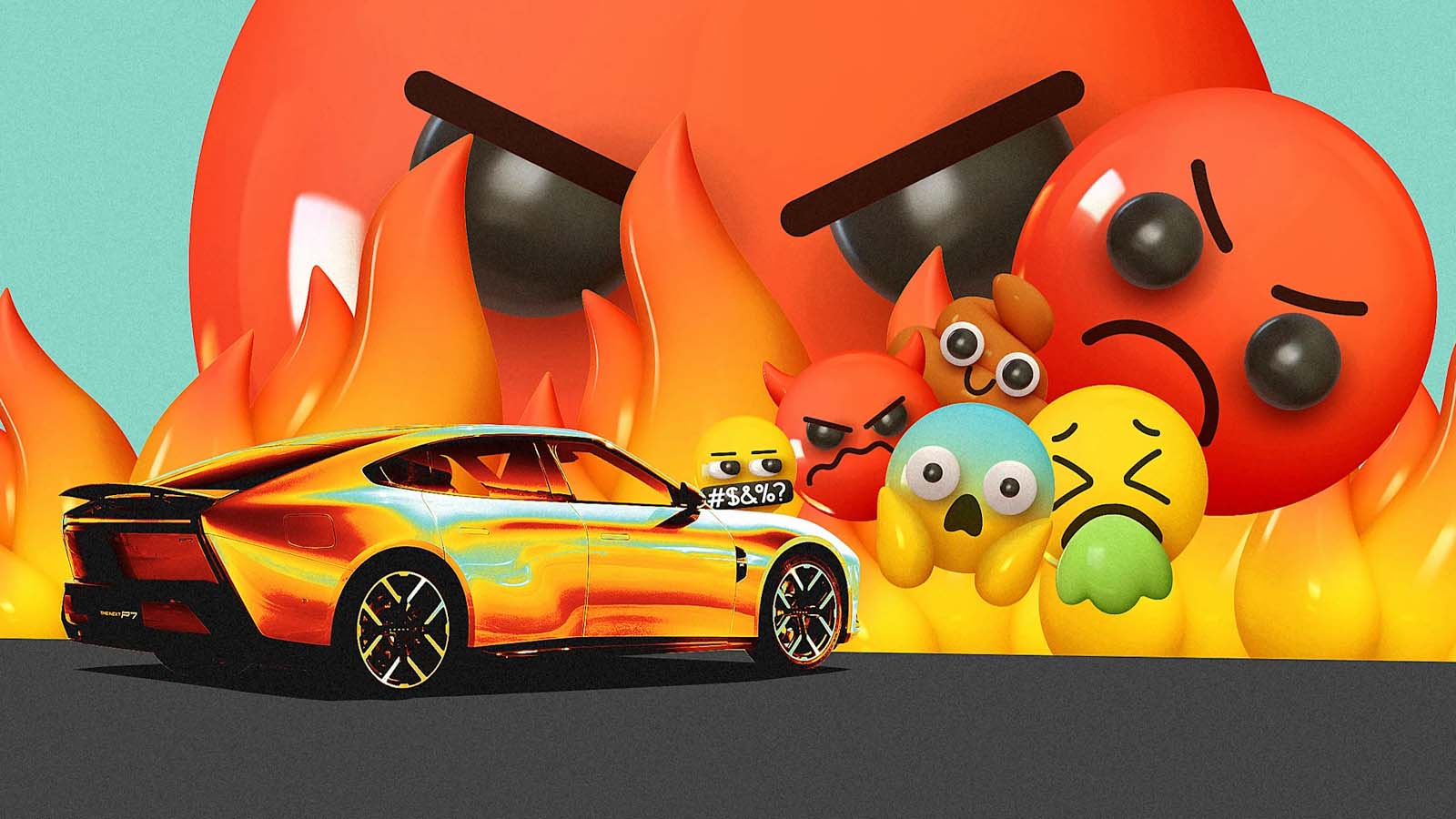 Raiva no trânsito? Este carro chinês tem um botão para resolver