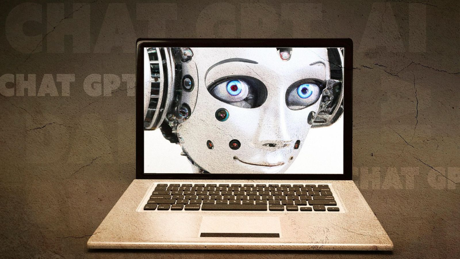 Robô dentro de computador