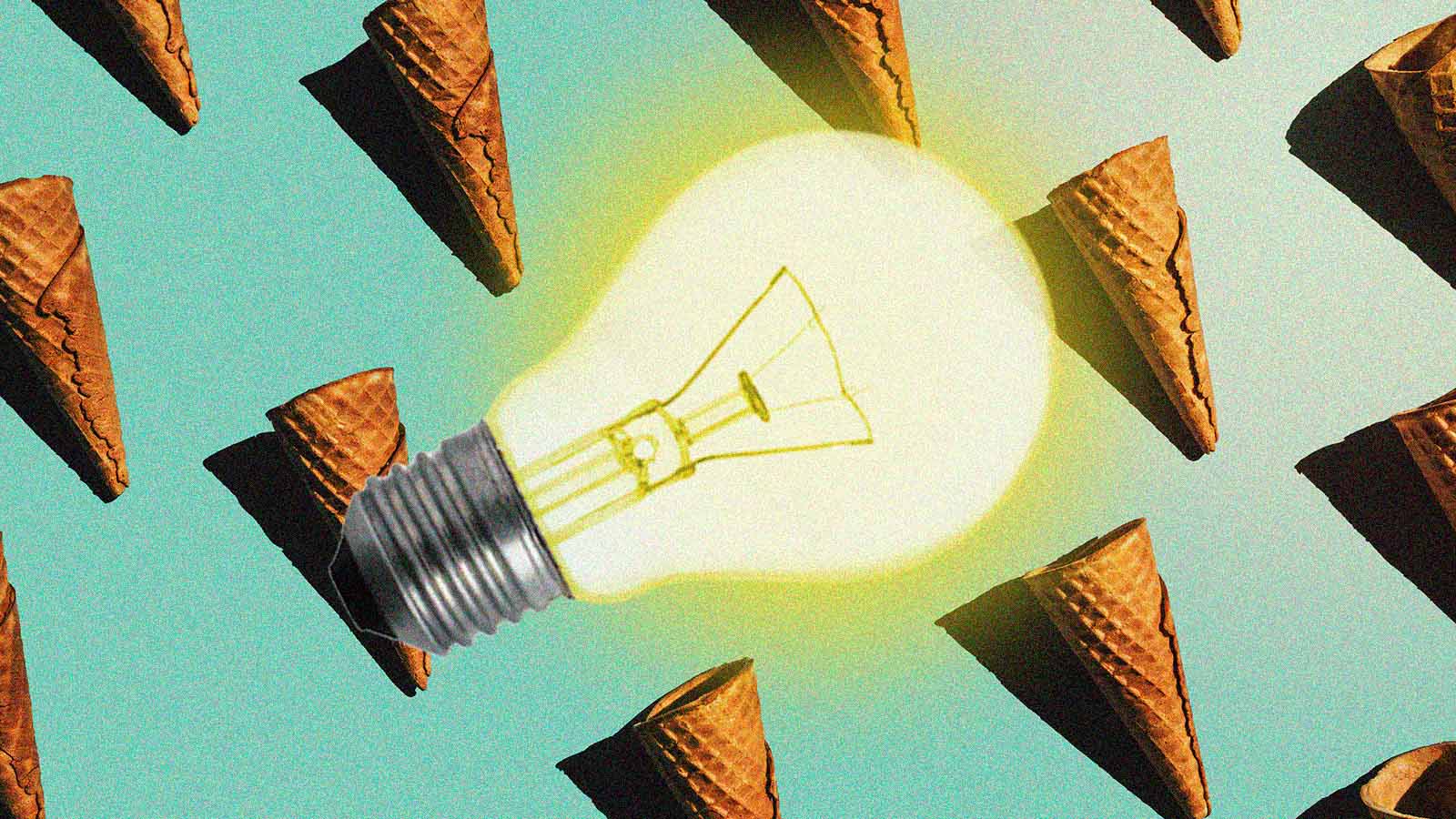 Empresa gera energia com resto de sorvete