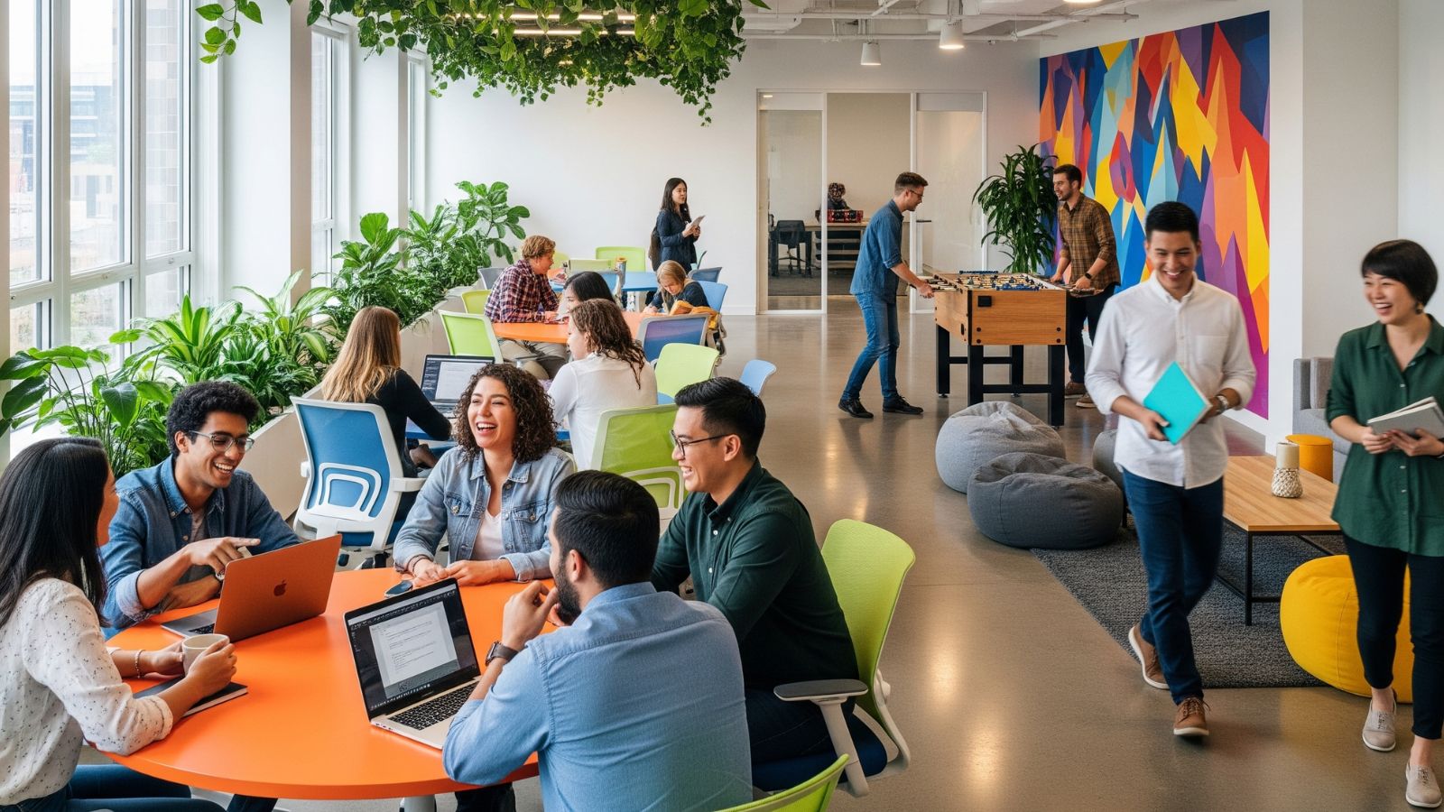 Escritório divertido