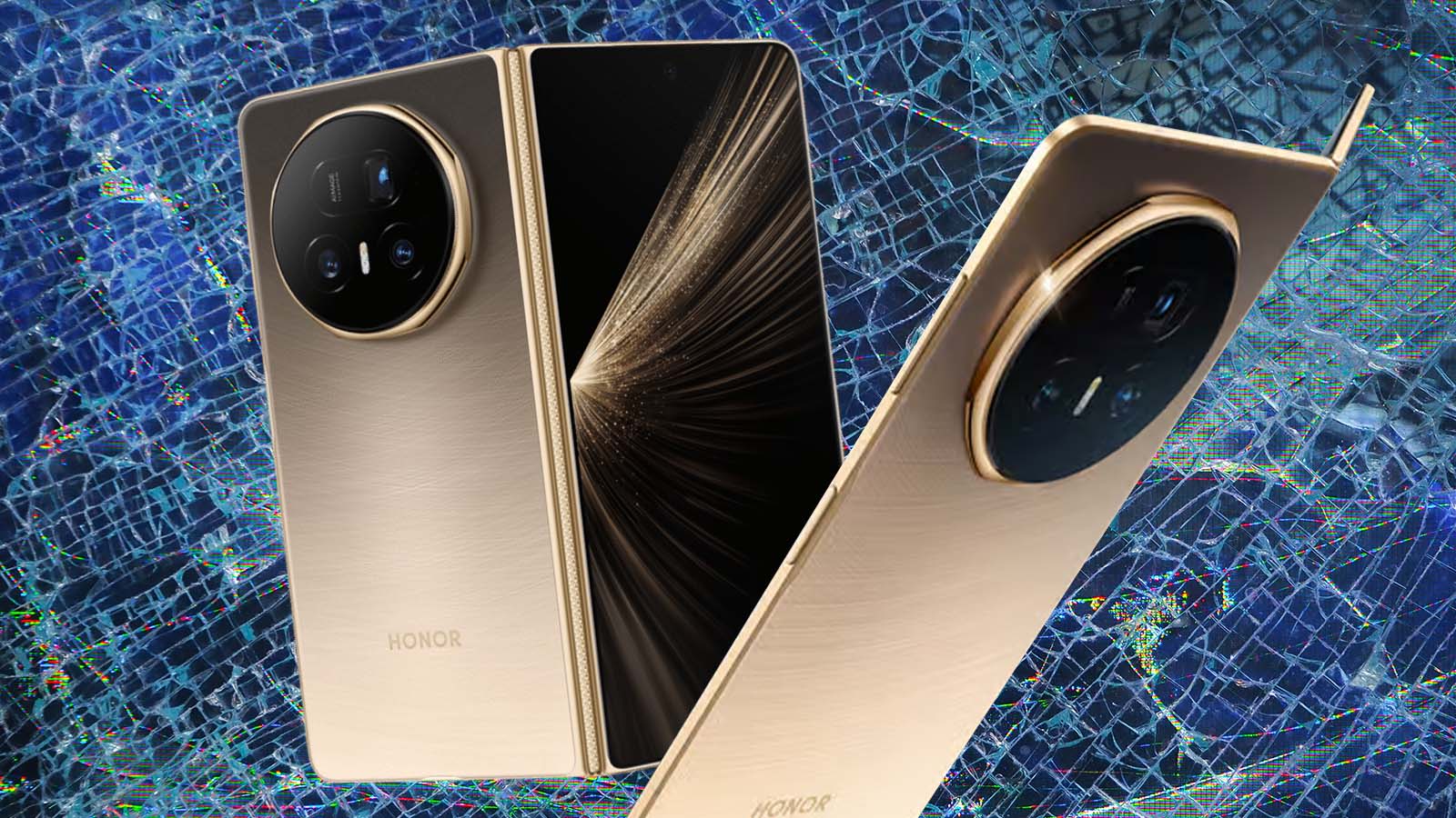 celular dobrável da Honor